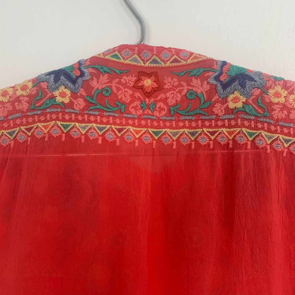 SOLD Johnny Was Mikones Tunic XS - Picture 10 of 13